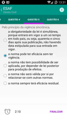 Concurseiro android App screenshot 7